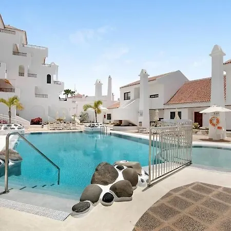 Penthouse Sea View Jacuzzy Terrace & Pool Apartment Playa Fanabe Exterior photo
